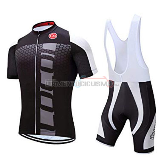 Abbigliamento Ciclismo Coconut Ropamo Manica Corta 2019 Nero Grigio